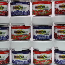 Load image into Gallery viewer, Kratomade Gummies - Strawberry, Blueberry and Cherry Pomegranate
