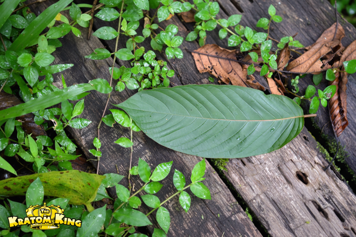 The Kratom King kratom leaf photo